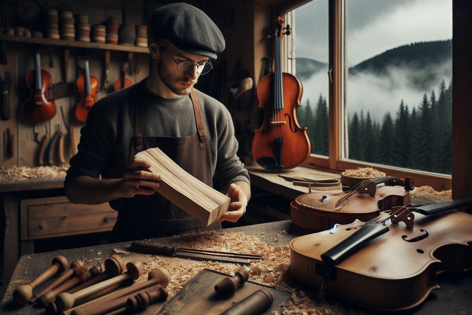 Dankbar für das Tonholz