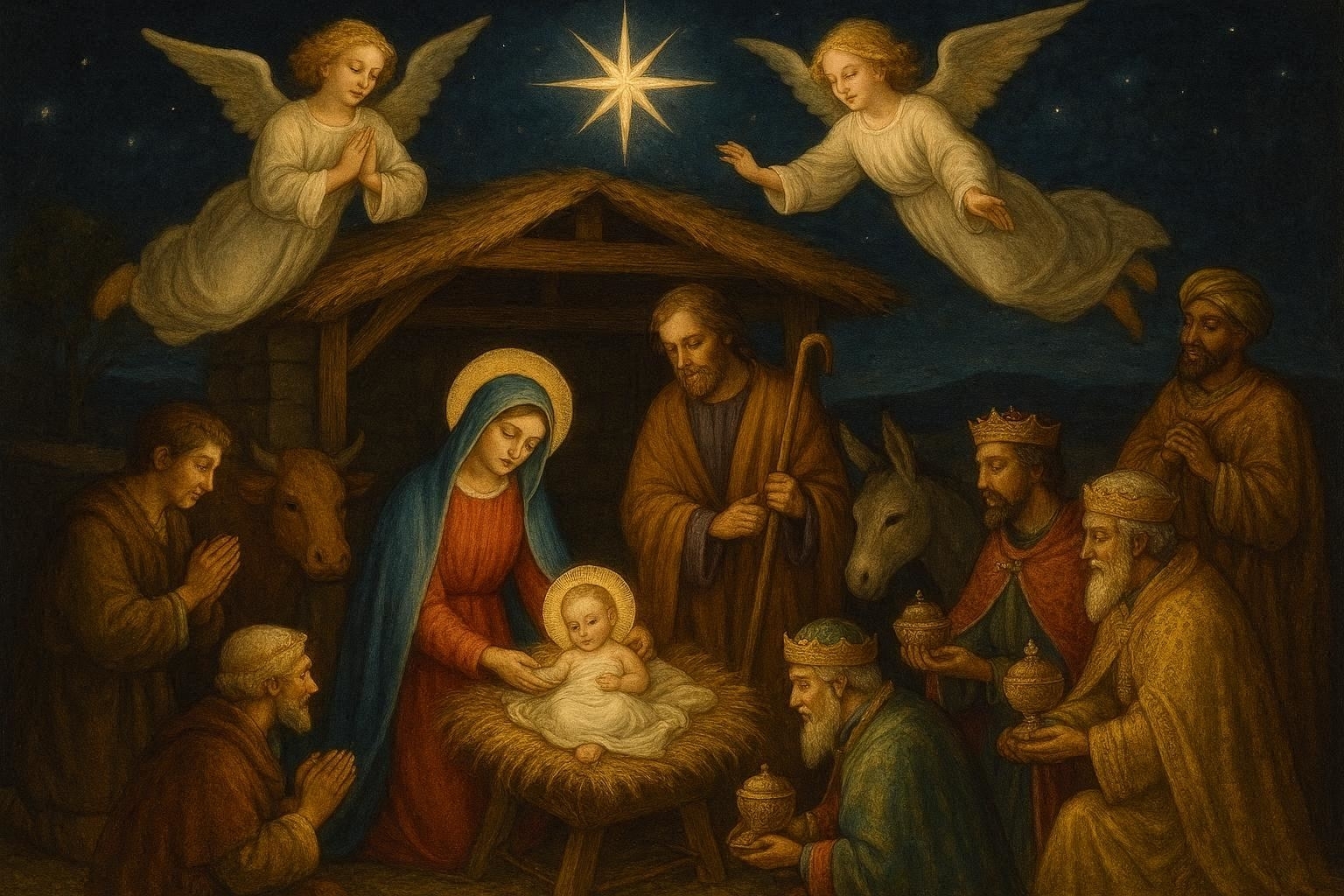 Beweis unserer Liebe - Weihnachtskrippe